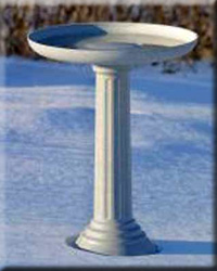 KOZY BIRD SPA HEATED BATH WITH PEDESTAL