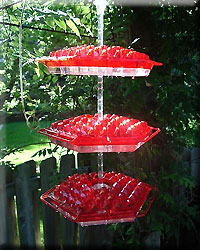 3 TIER HUMMINGBIRD FEEDER