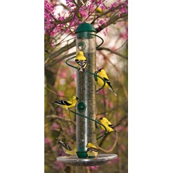 GREEN SPIRAL SUNFLOWER FEEDER 17IN