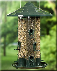 TRIPLE TUBE SEED FEEDER